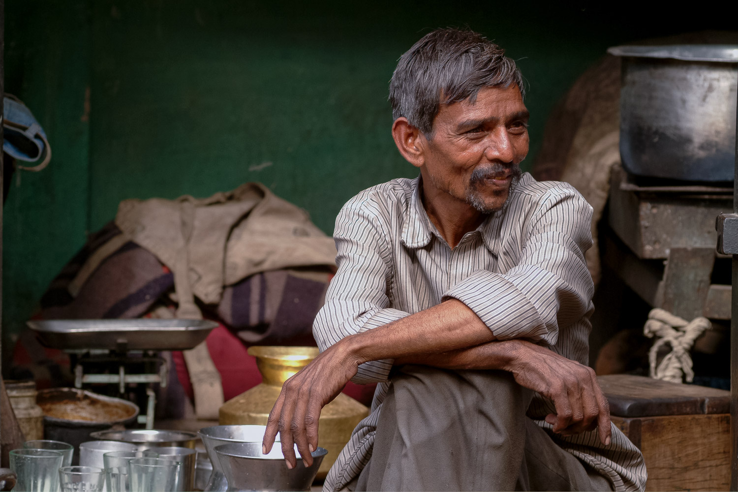India street portrait — photography masterclass by Kfir Harbi